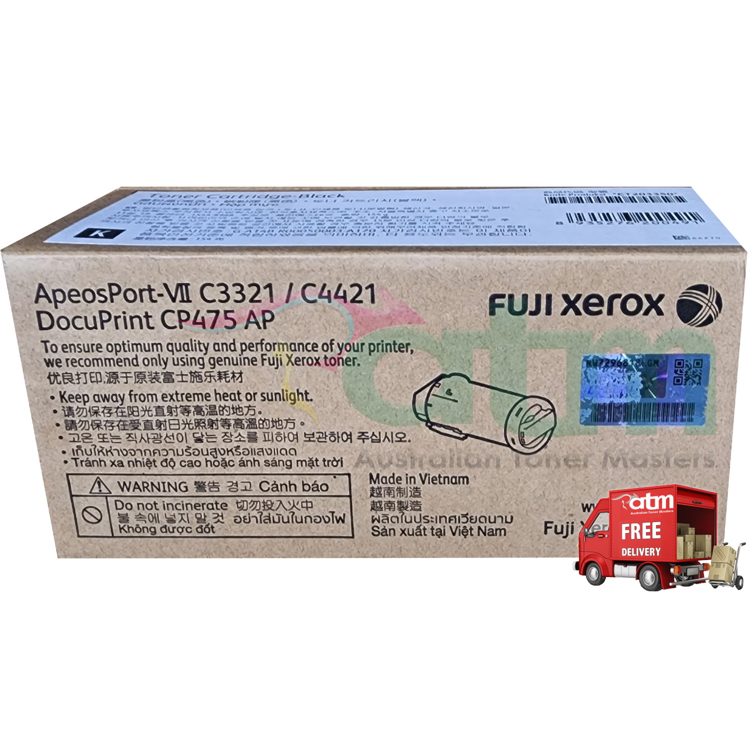 Fuji Xerox Ct Genuine Black Toner Cartridge Cp Ap