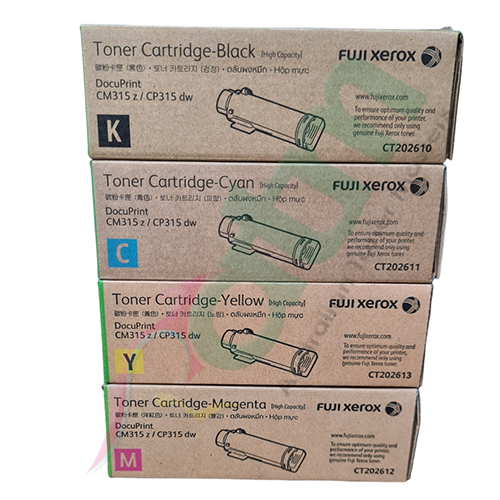 Fuji Xerox Docuprint Cm Z Genuine Toner Cartridges Combo